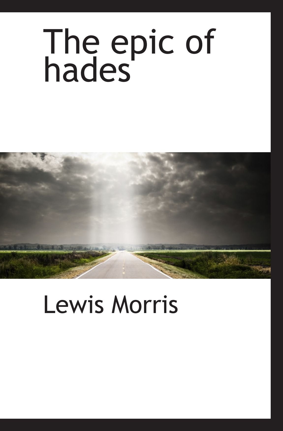 The epic of hades Politics & History