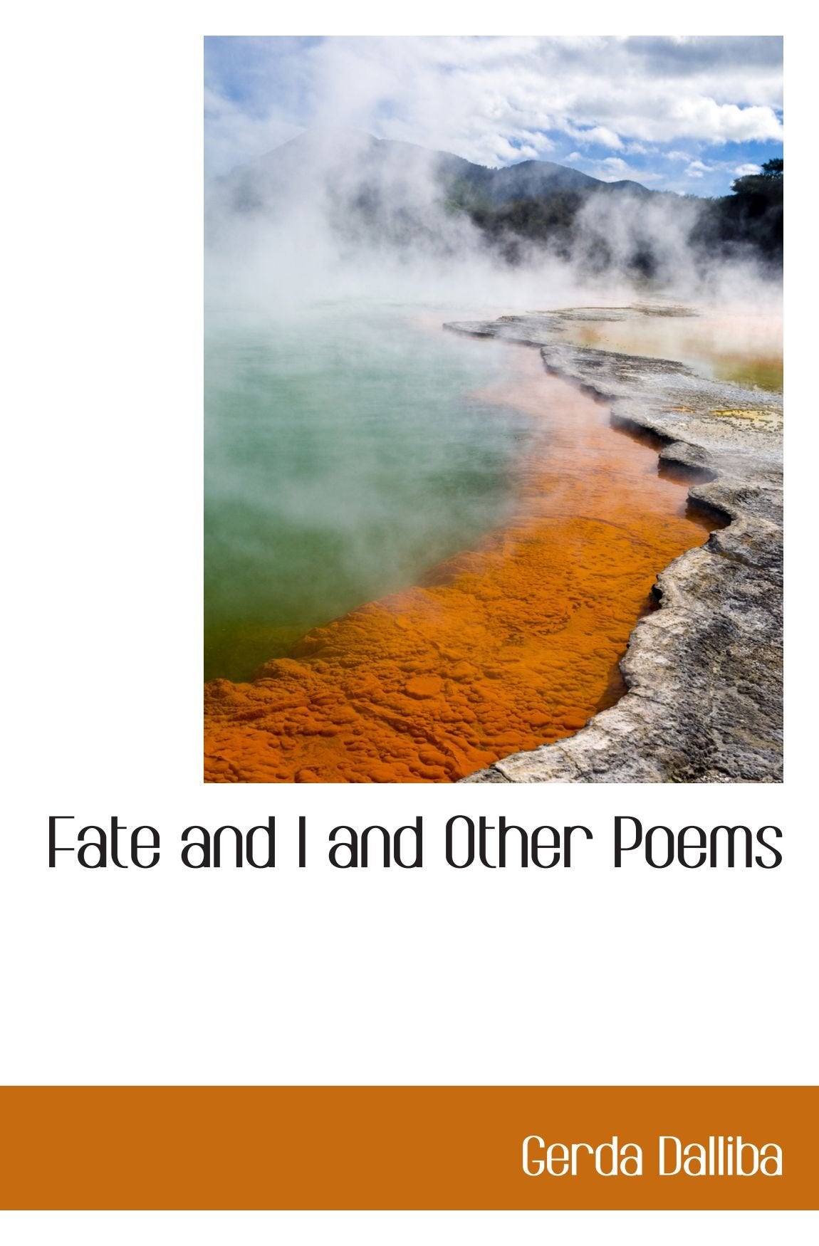 Fate and I and Other Poems Poetry
