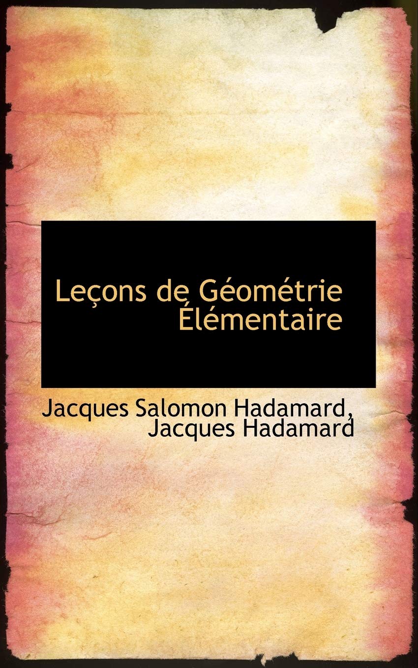 Le Ons de G Om Trie L Mentaire Politics & History
