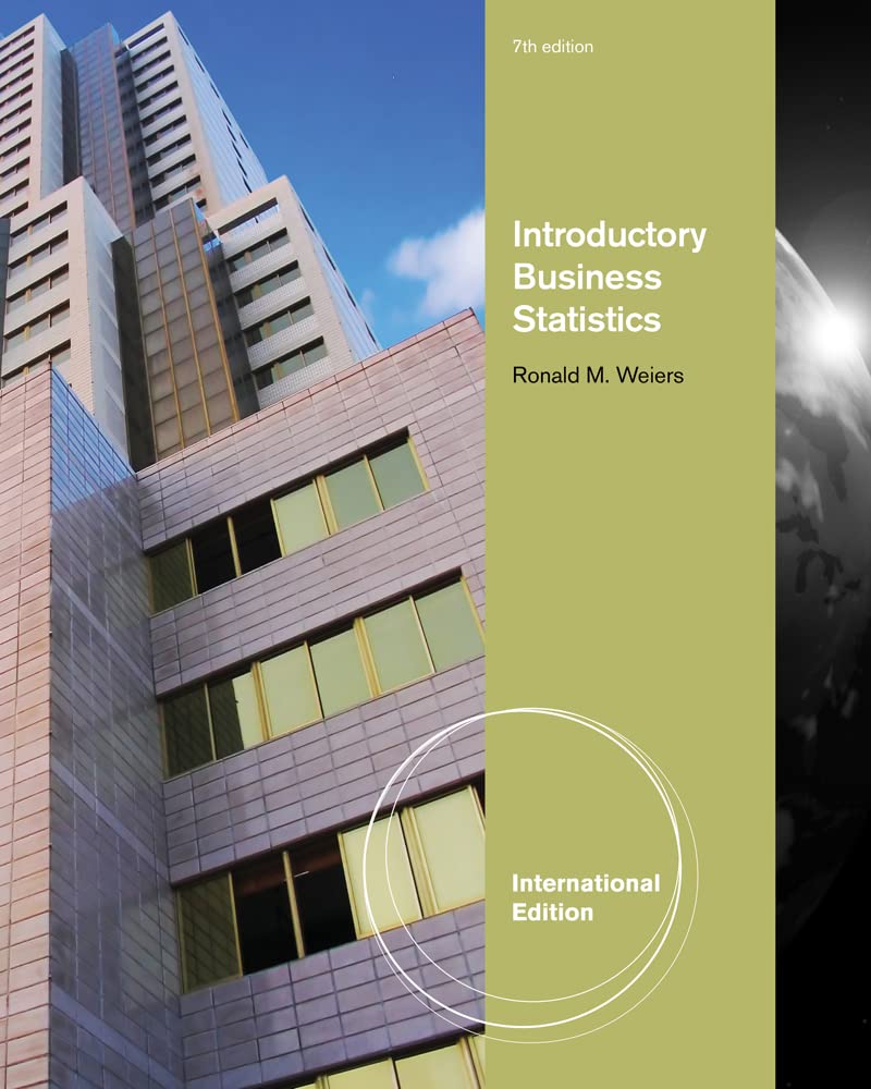 Introductory Business Statistics, International Edition (with Bind In Printed Access Card): International Edition (with Bind In Printed Access Card) Law
