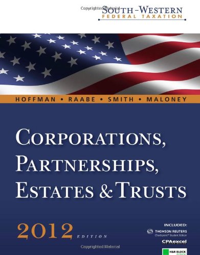 South-Western Federal Taxation 2012 book