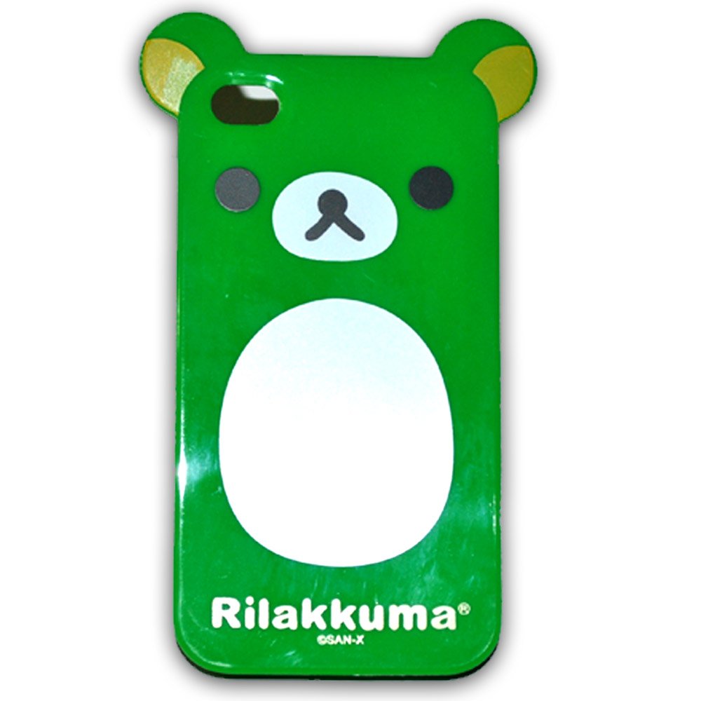 Product Image: EC00055G Rilakkuma Case TPU Soft Case Cover for Iphone 4G + Free Screen Protector