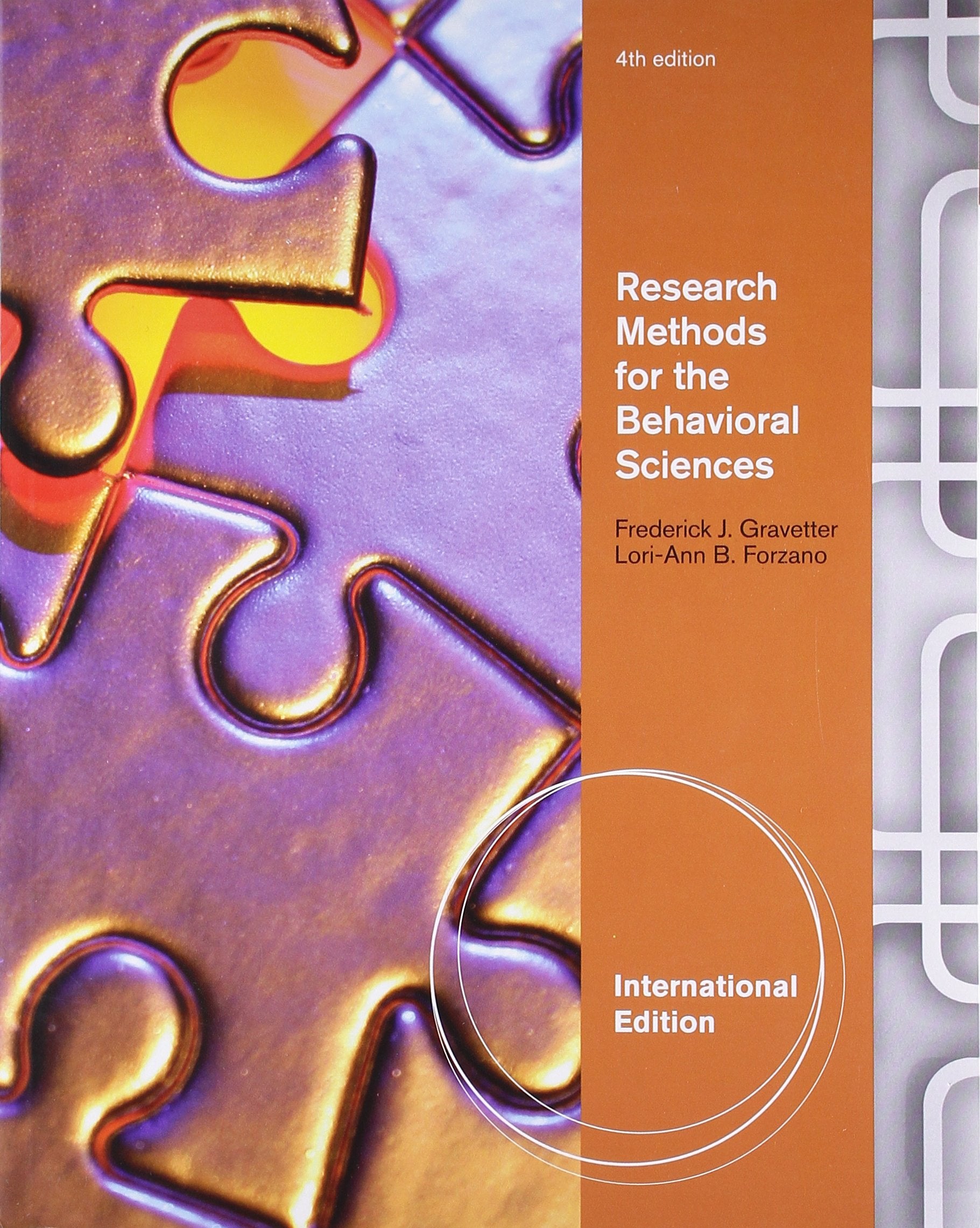 Product Image: Research Methods for the Behavioral Sciences, International Edition