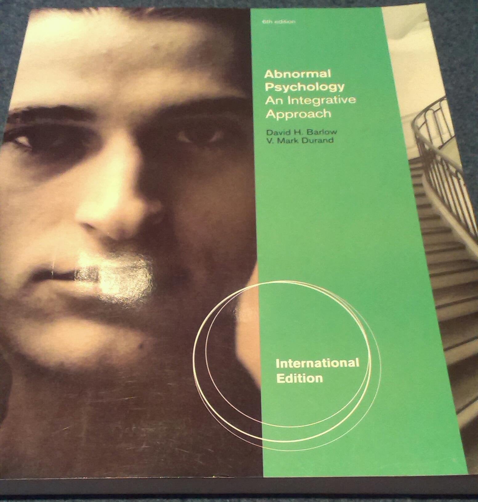 Abnormal Psychology: An Integrative Approach, International Edition (with CourseMate Printed Access Card) book