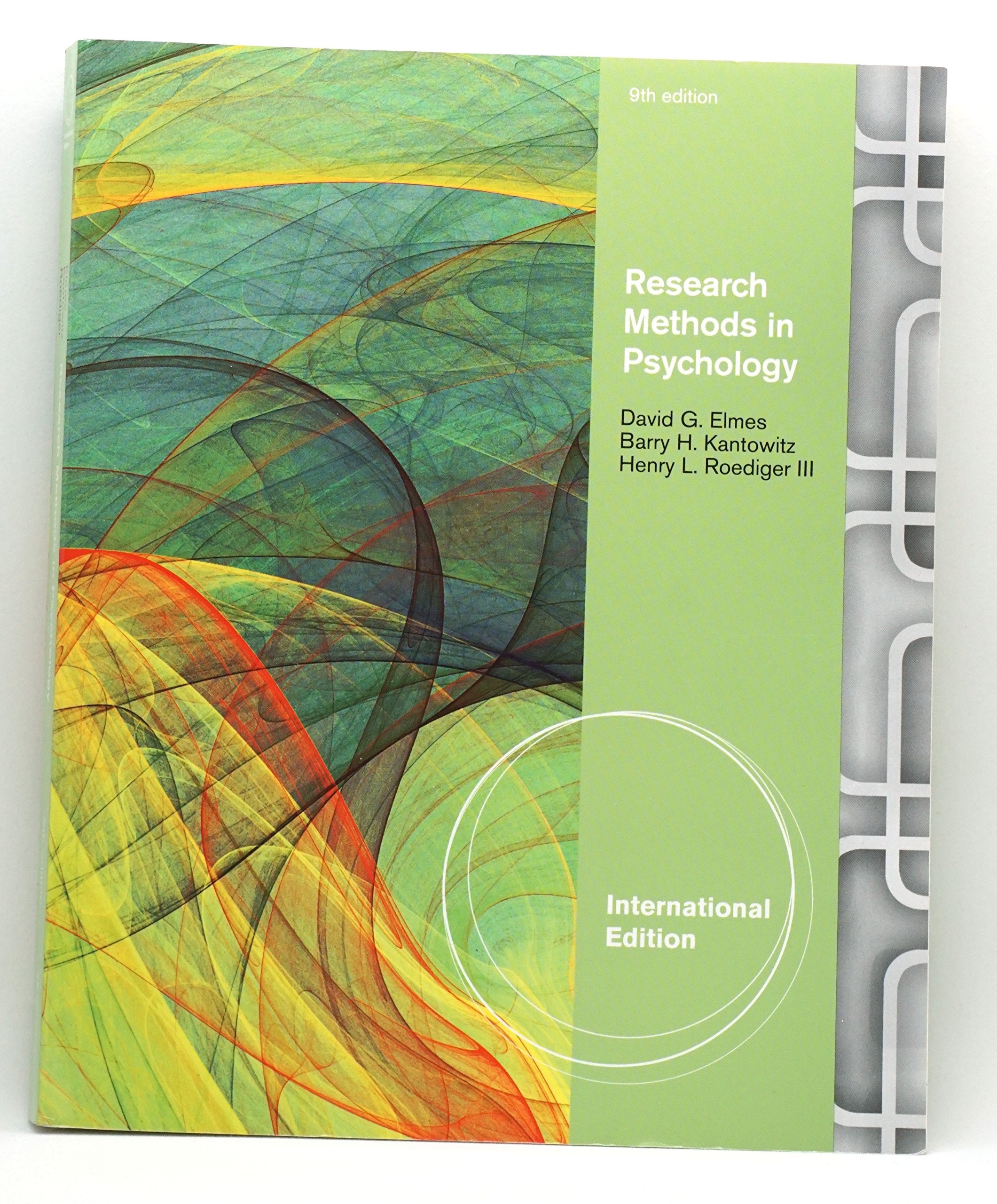 Product Image: Research Methods in Psychology, International Edition