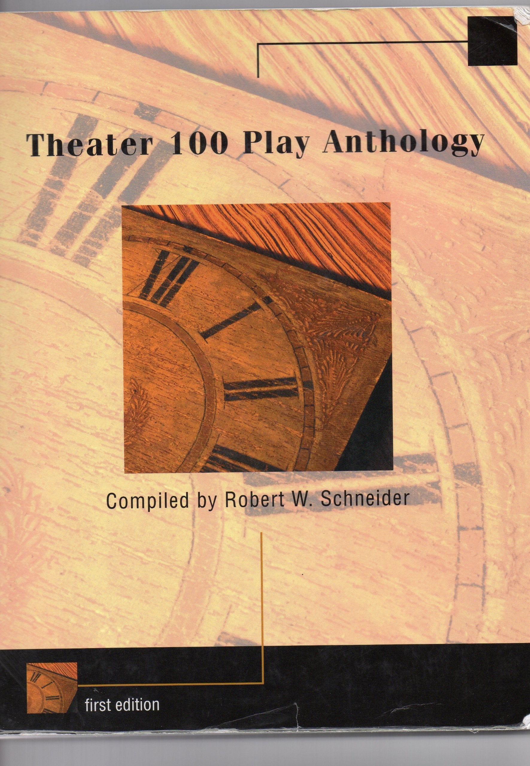 Theater 100 Play Anthology First Edition for Penn State University [Taschenbu... book