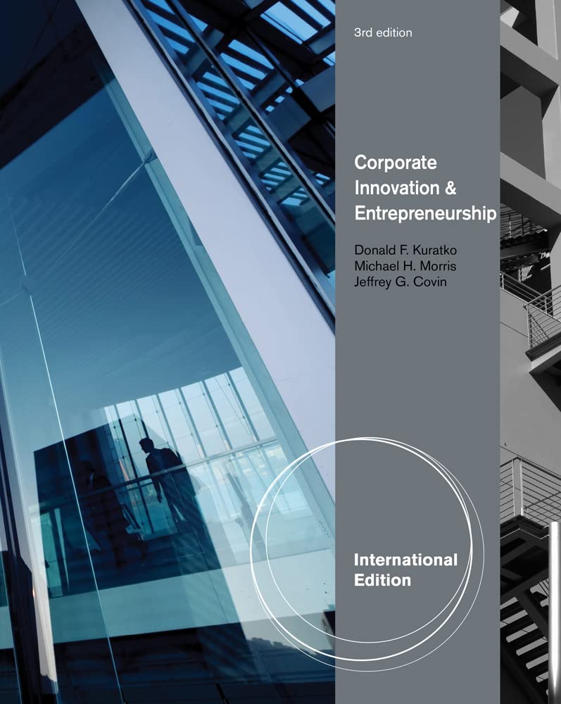 Corporate Innovation & Entrepreneurship, International Edition Law