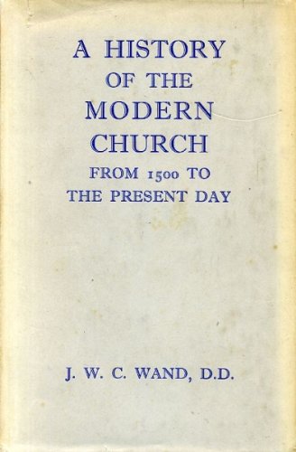 A History of the Modern Church Books