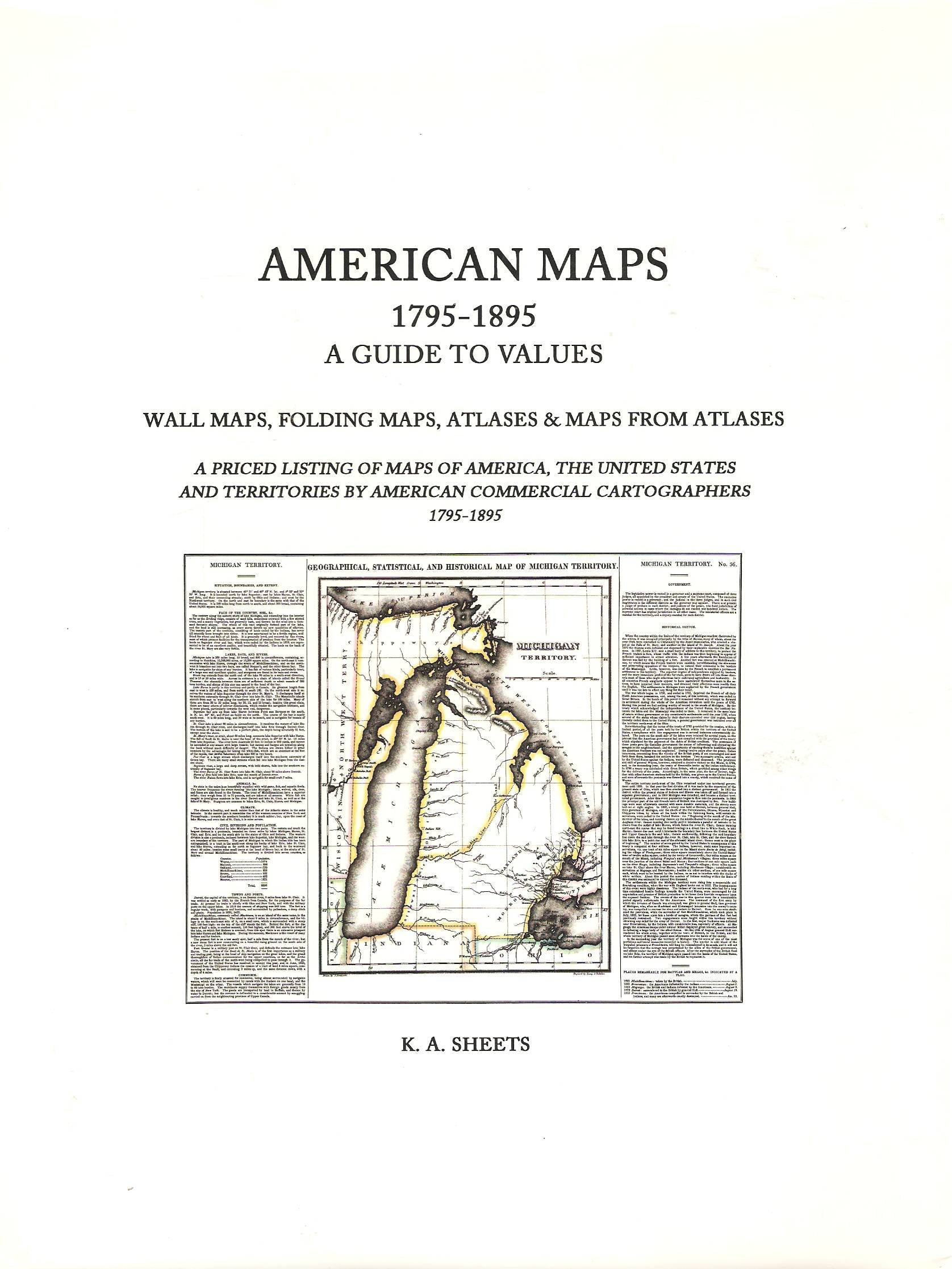 Product Image: American Maps 1795-1895 a Guide To Values