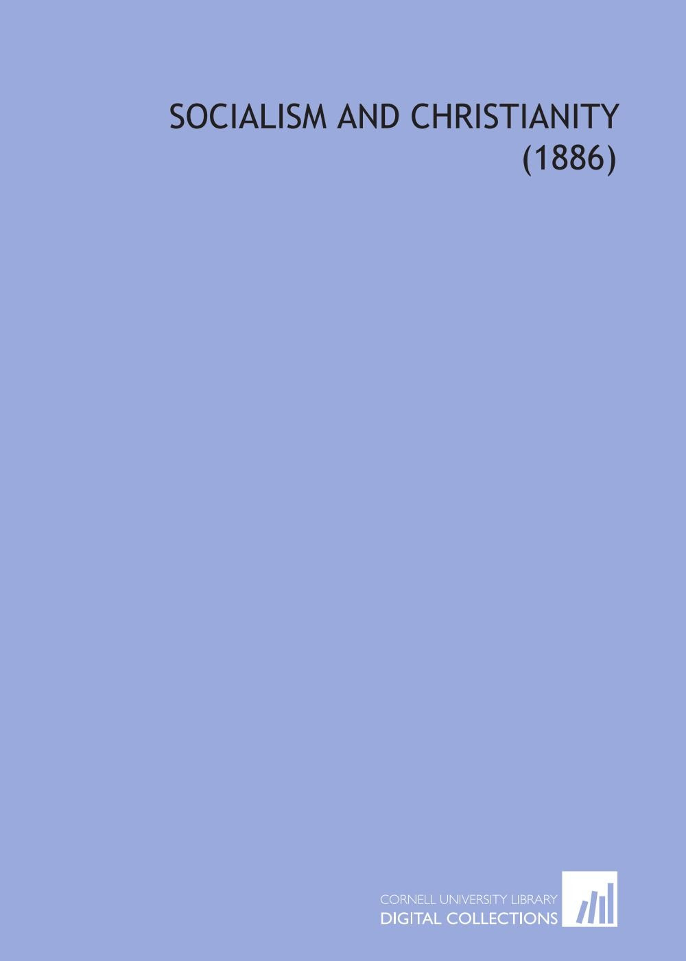 Socialism and Christianity (1886) Books
