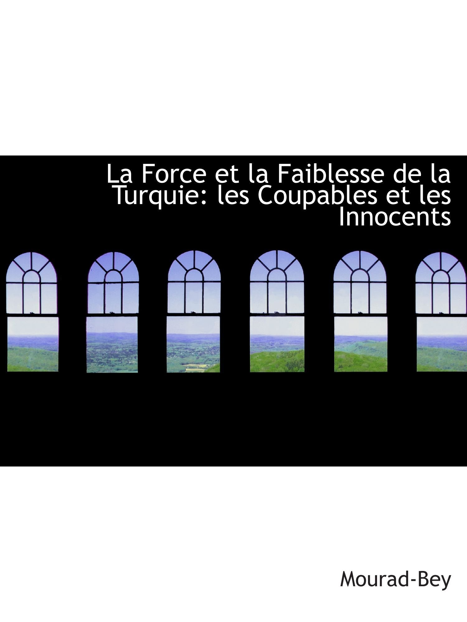 La Force et la Faiblesse de la Turquie: les Coupables et les Innocents Politics & History