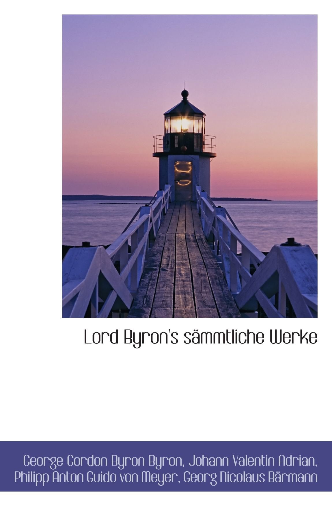 Lord Byron's sämmtliche Werke Books