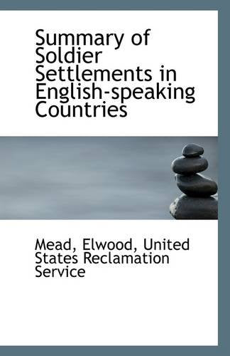 Summary of Soldier Settlements in English-Speaking Countries Politics & History