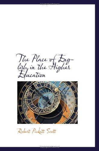 The Place of English in the Higher Education Politics & History