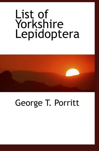 List of Yorkshire Lepidoptera Politics & History