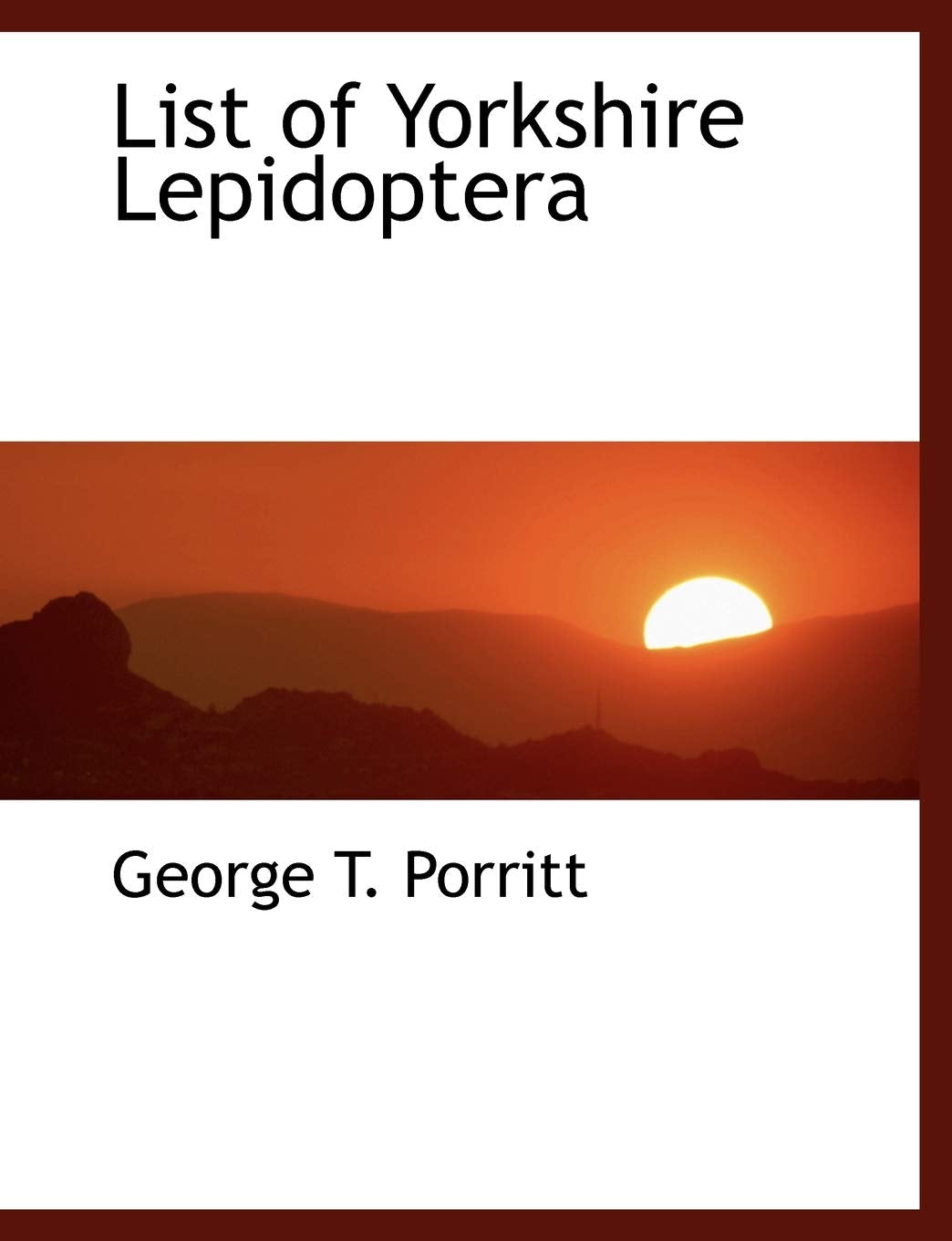 List of Yorkshire Lepidoptera Politics & History