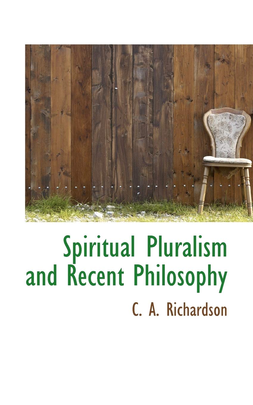 Spiritual Pluralism and Recent Philosophy Philosophy
