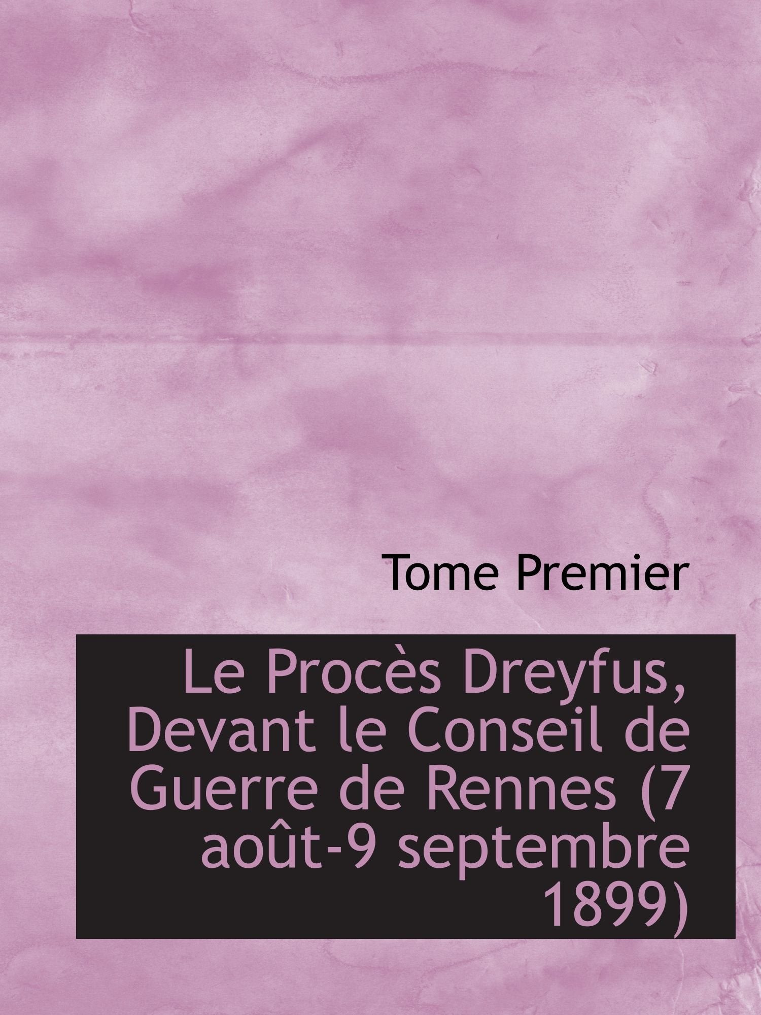 Le Procès Dreyfus, Devant le Conseil de Guerre de Rennes (7 août-9 septembre 1899) Politics & History