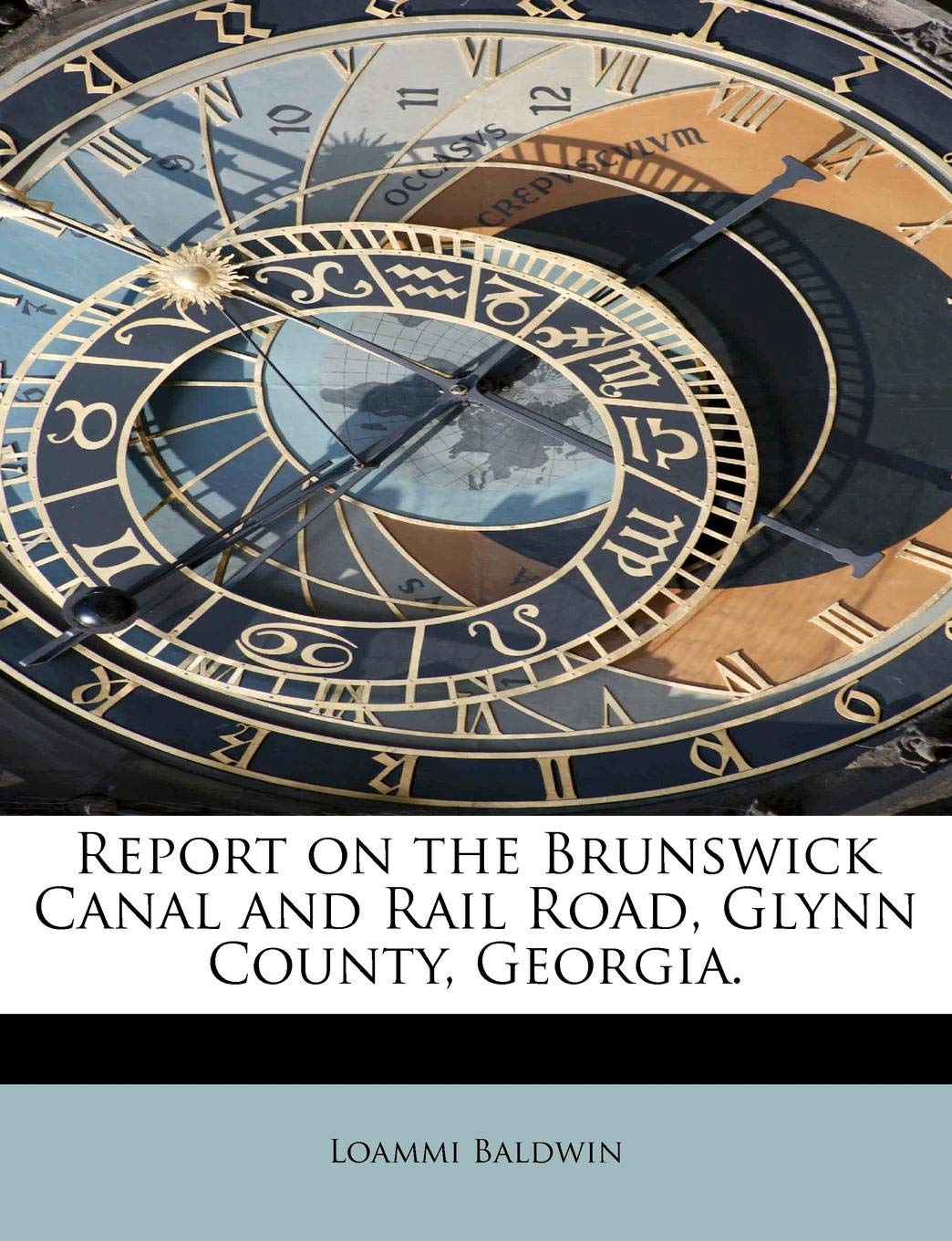 Report on the Brunswick Canal and Rail Road, Glynn County, Georgia. Politics & History