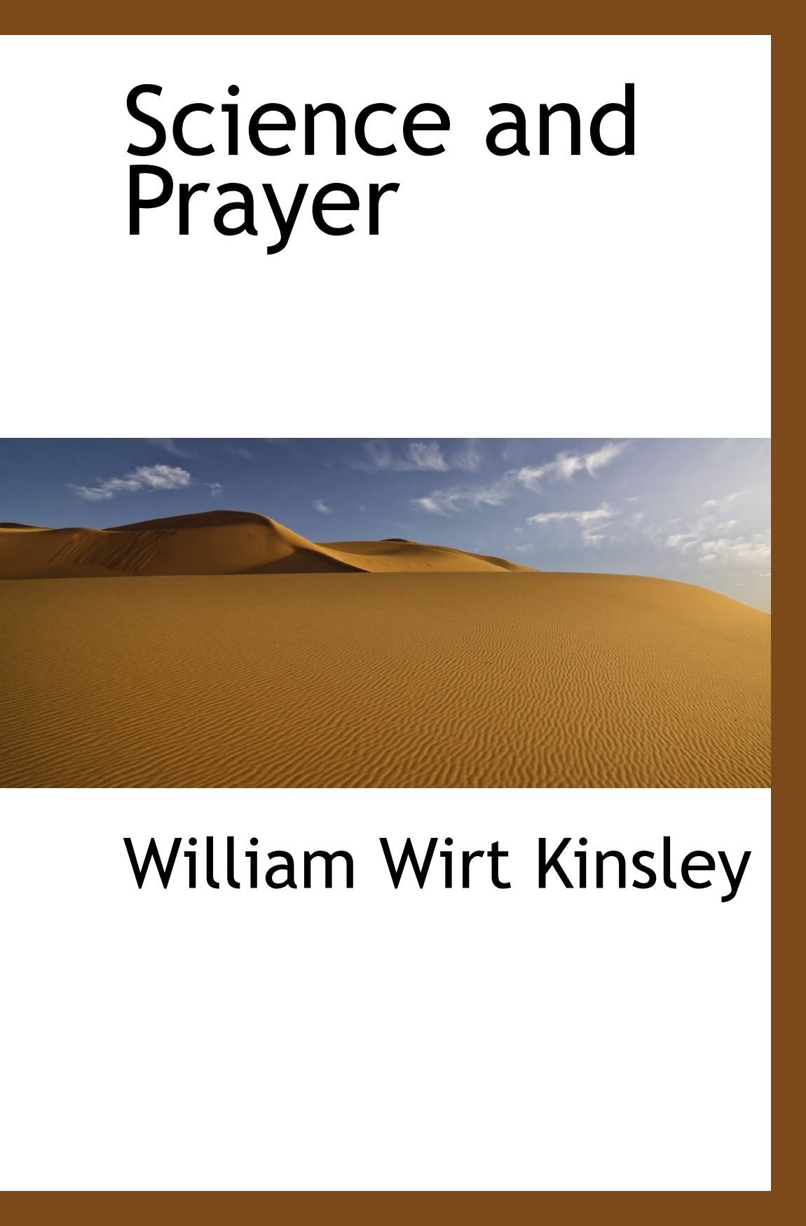 Product Image: Science and Prayer
