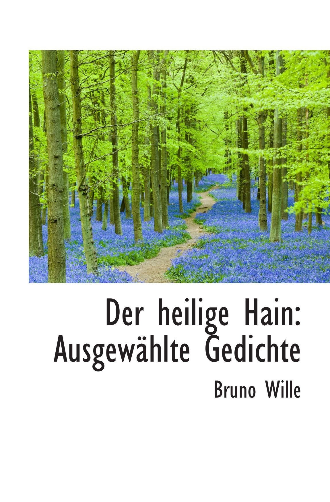 Der heilige Hain: Ausgewählte Gedichte Books