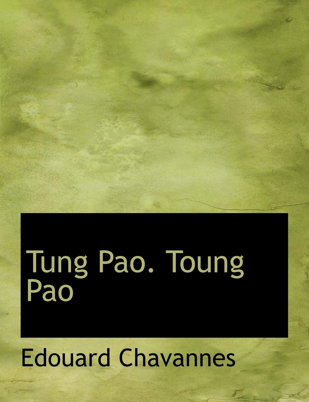 Tung Pao. Toung Pao Memories