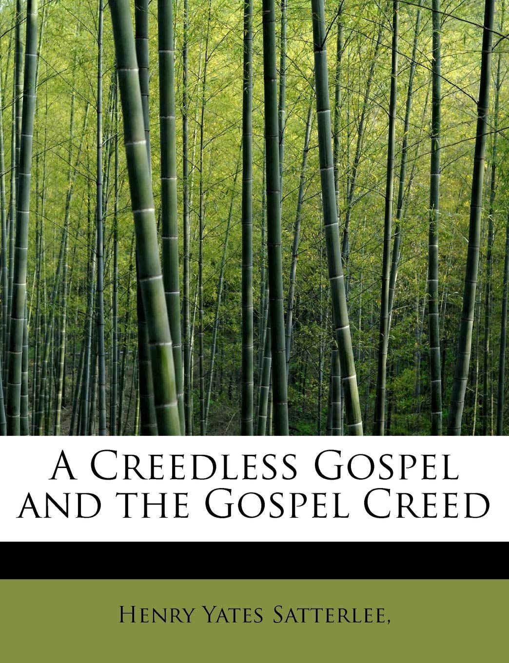 A Creedless Gospel and the Gospel Creed Religion & Esotericism