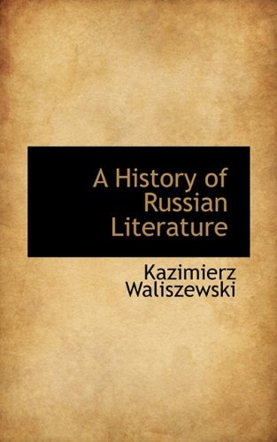 A History of Russian Literature Contemporary literature