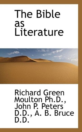 The Bible as Literature Politics & History