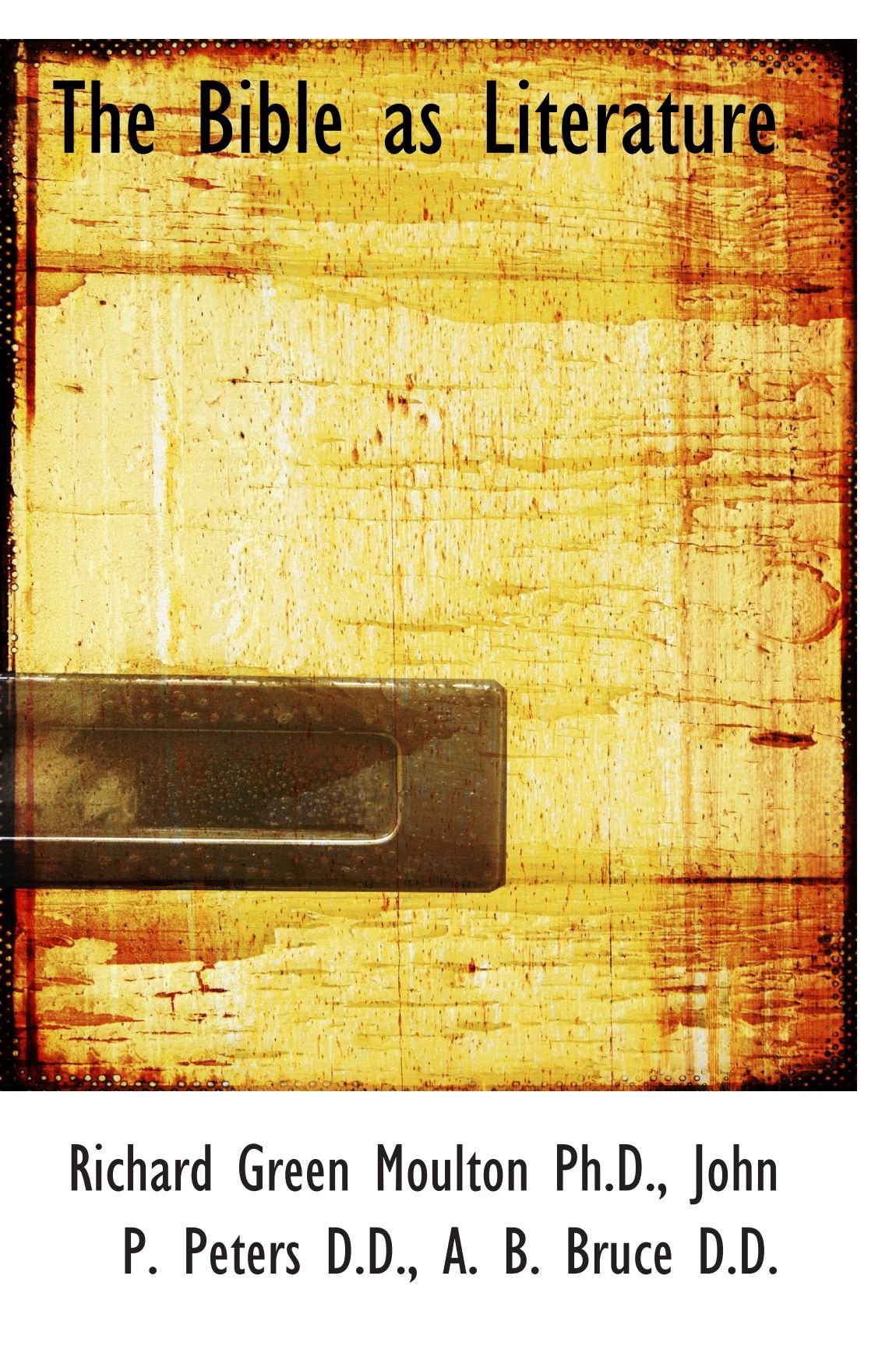 The Bible as Literature Books