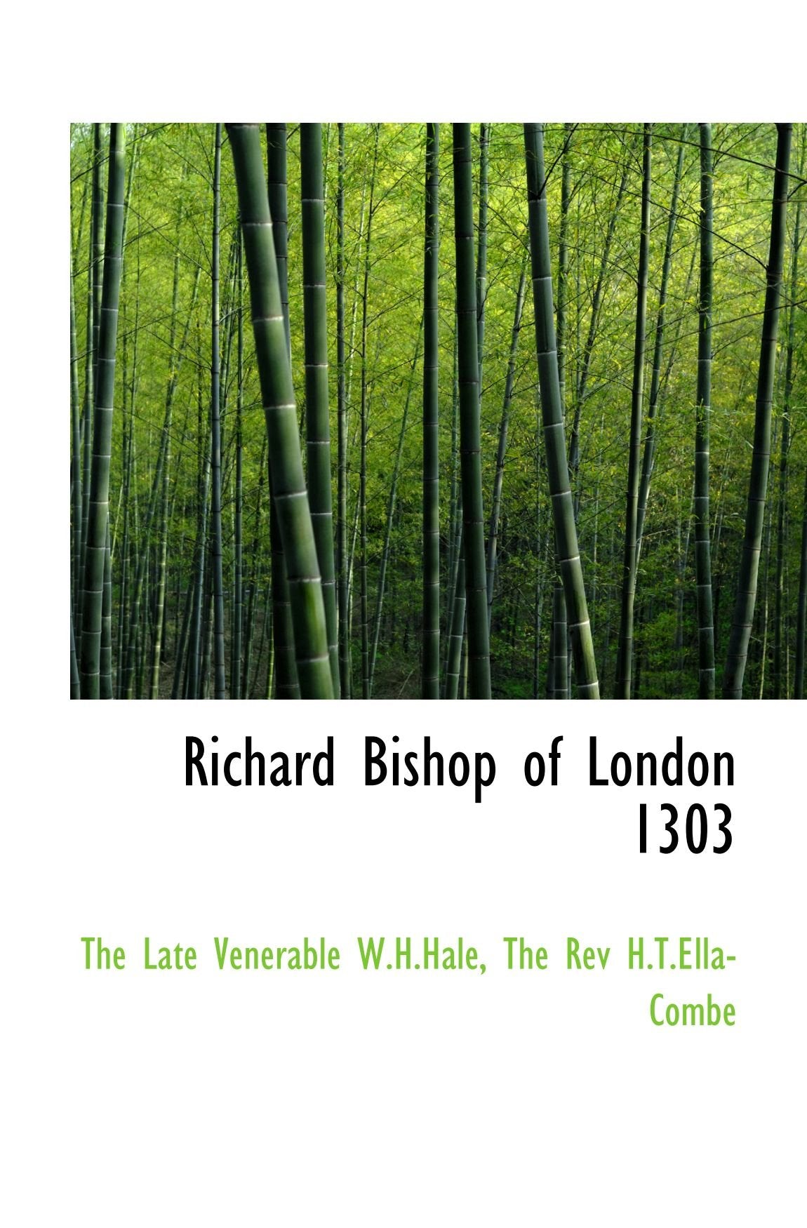 Richard Bishop of London 1303 Politics & History