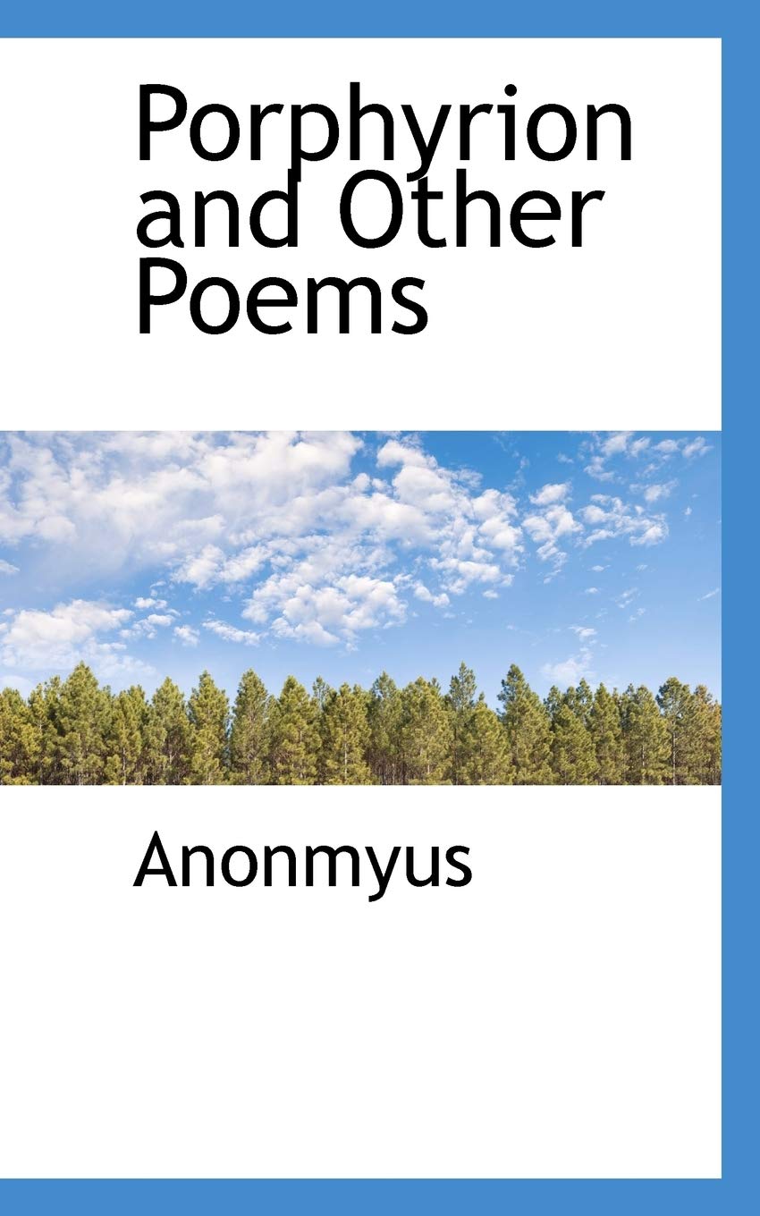 Porphyrion and Other Poems Books