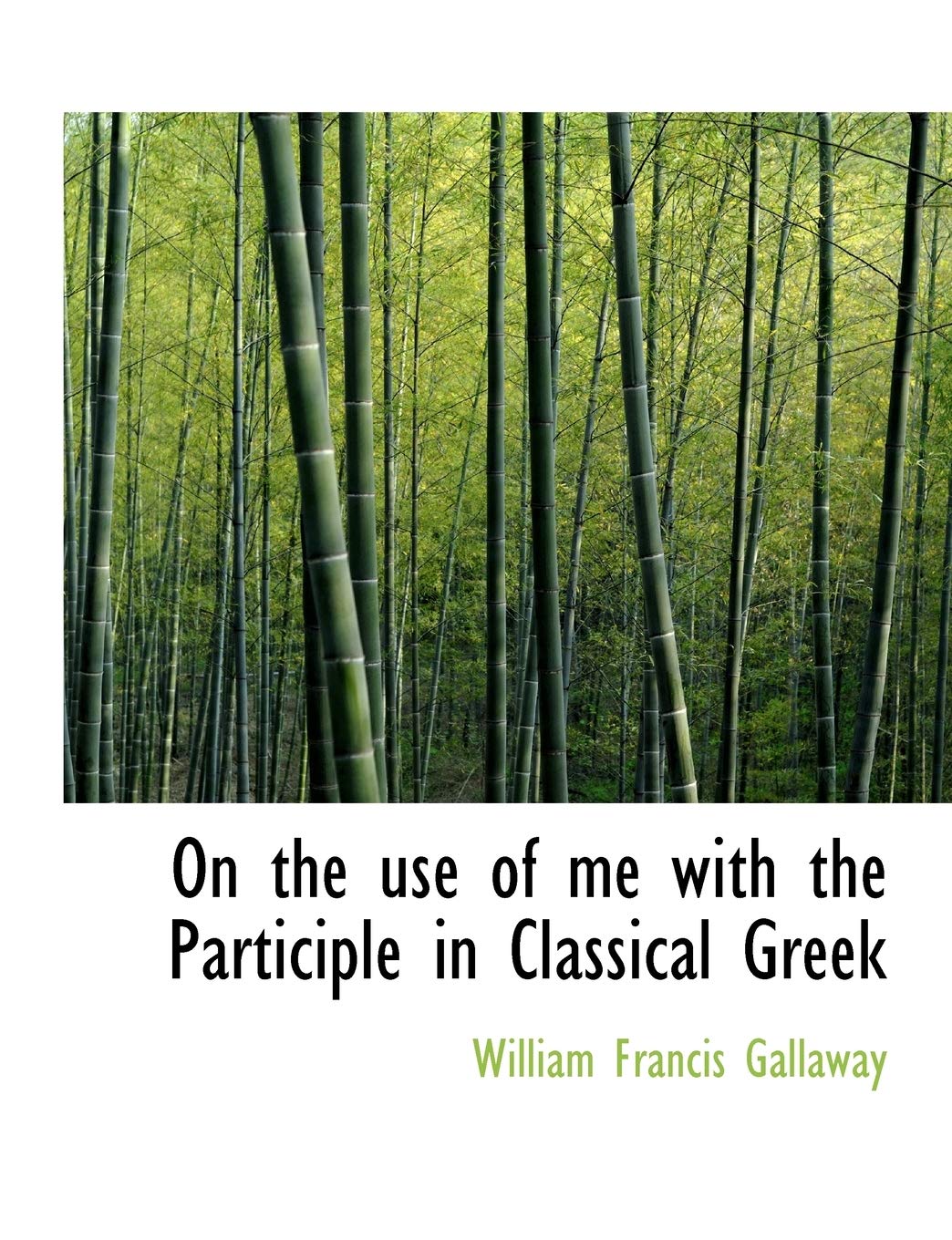 On the use of me with the Participle in Classical Greek Social Sciences