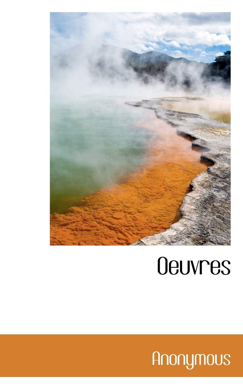 Oeuvres Books