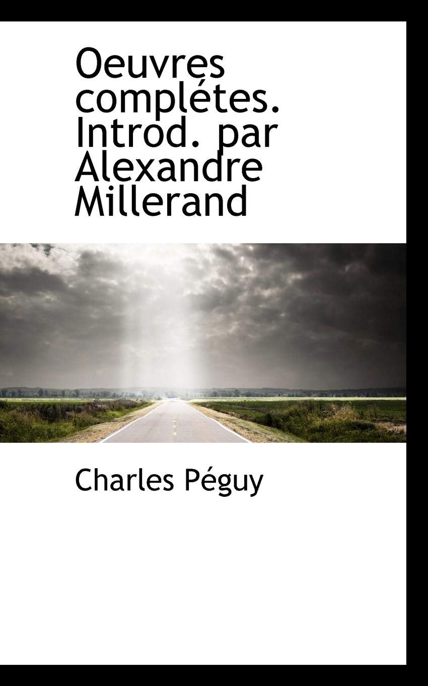 Oeuvres Compl Tes. Introd. Par Alexandre Millerand Books