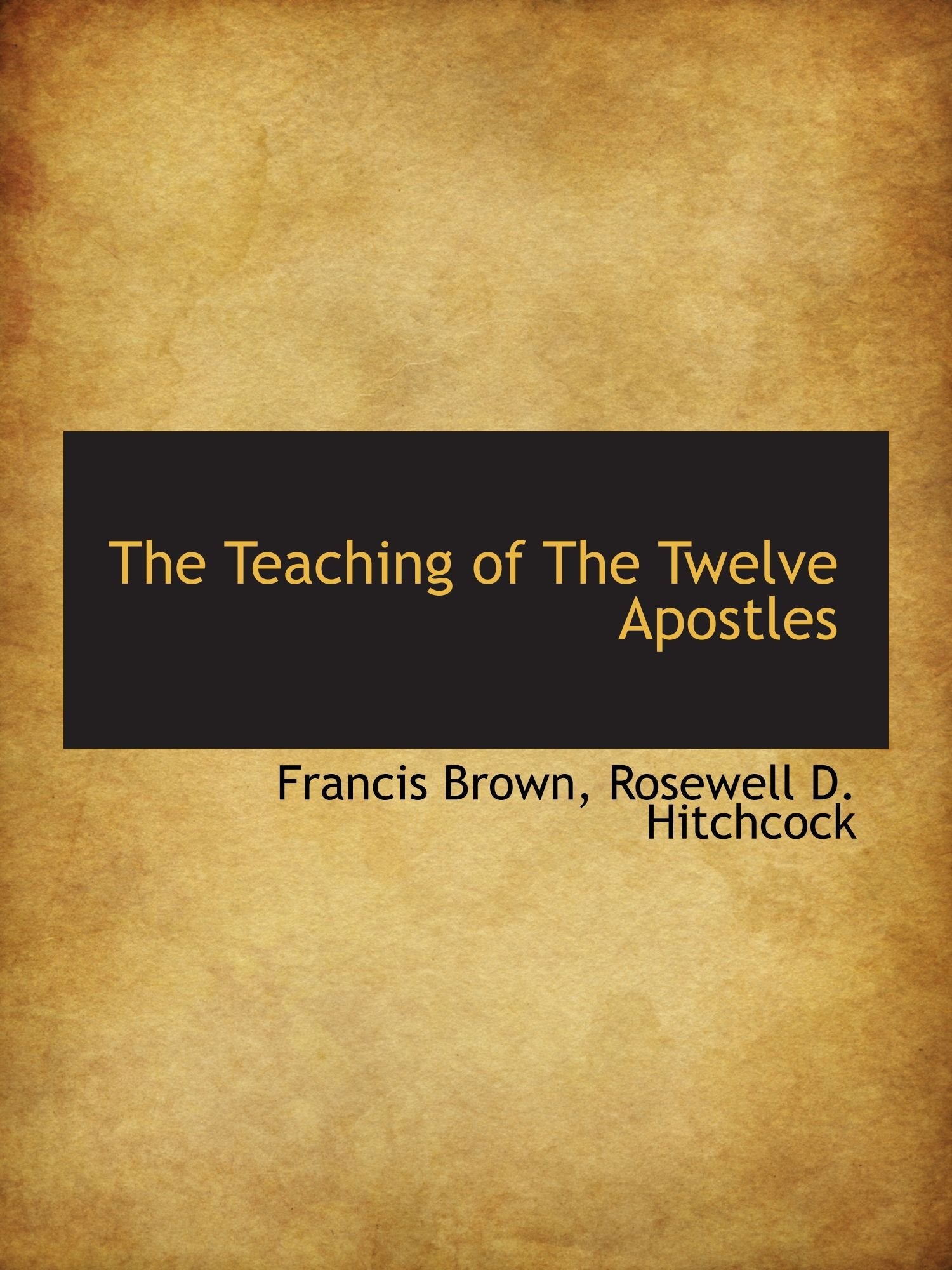 The Teaching of The Twelve Apostles Politics & History