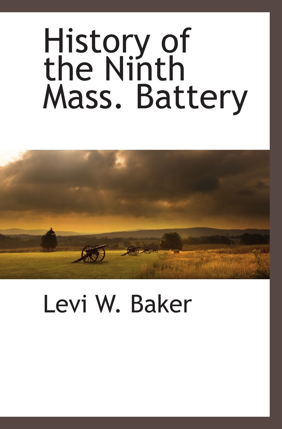 History of the Ninth Mass. Battery Politics & History