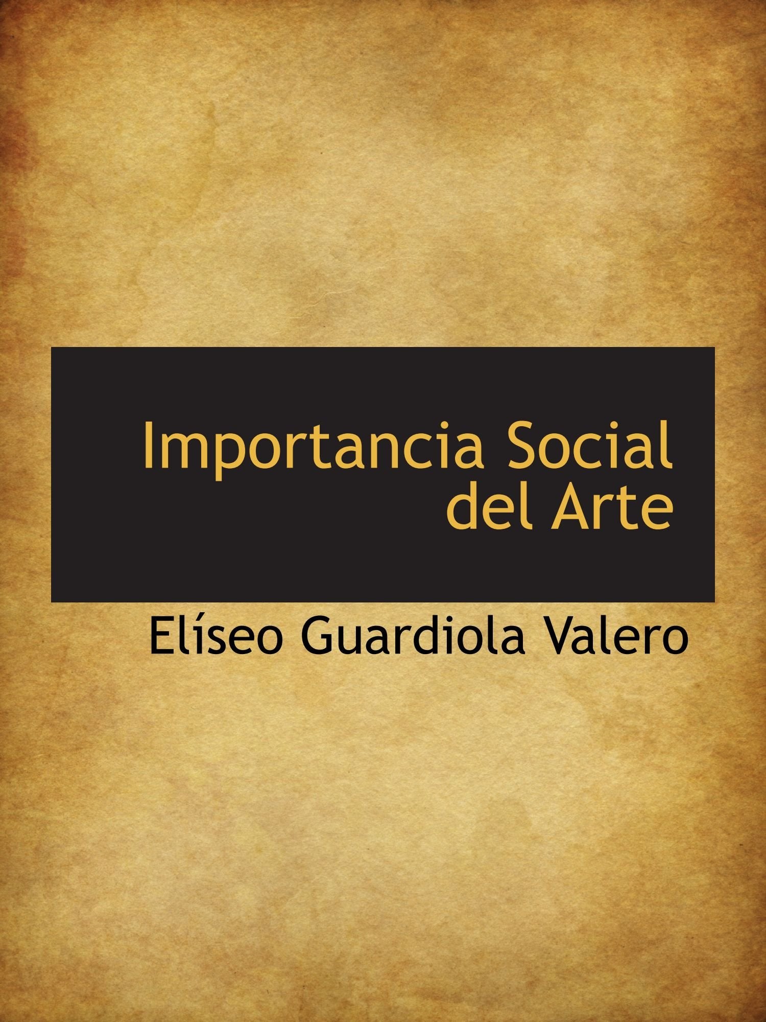 Importancia Social del Arte Politics & History