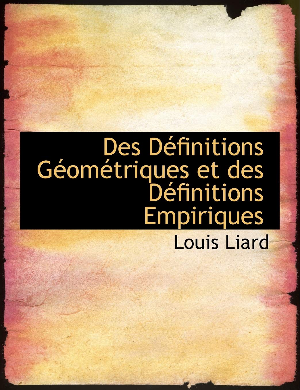Des D Finitions G Om Triques Et Des D Finitions Empiriques Politics & History