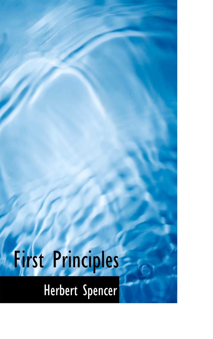 First Principles Philosophy