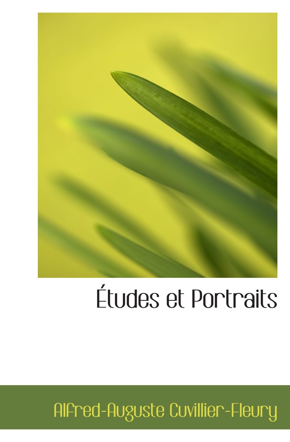 Études et Portraits Politics & History