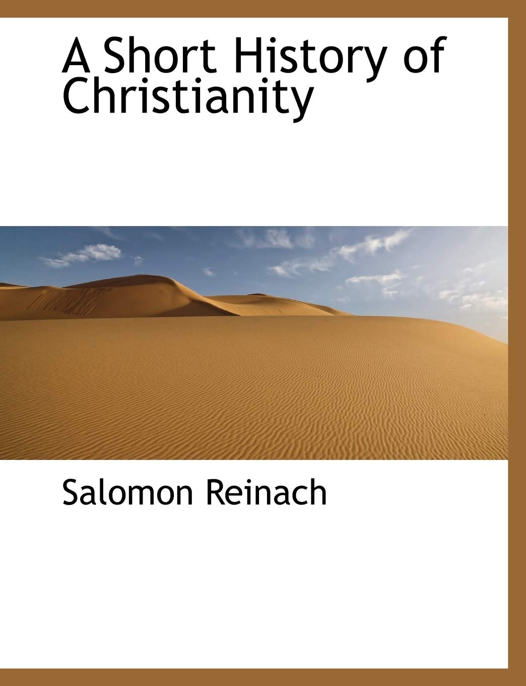 A Short History of Christianity Politics & History