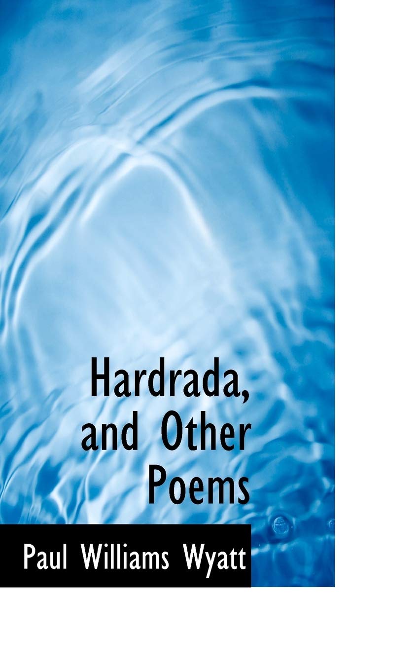 Hardrada, and Other Poems Books