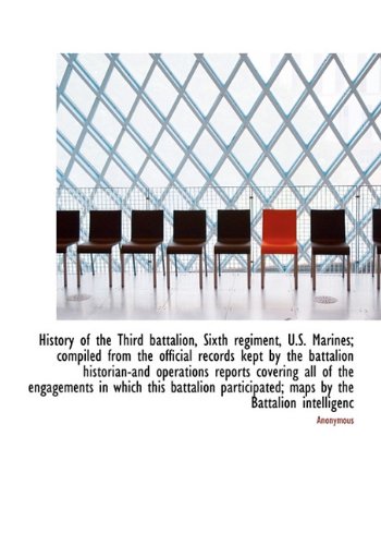 History of the Third Battalion, Sixth Regiment, U.S. Marines; Compiled from the Official Records Kep Politics & History