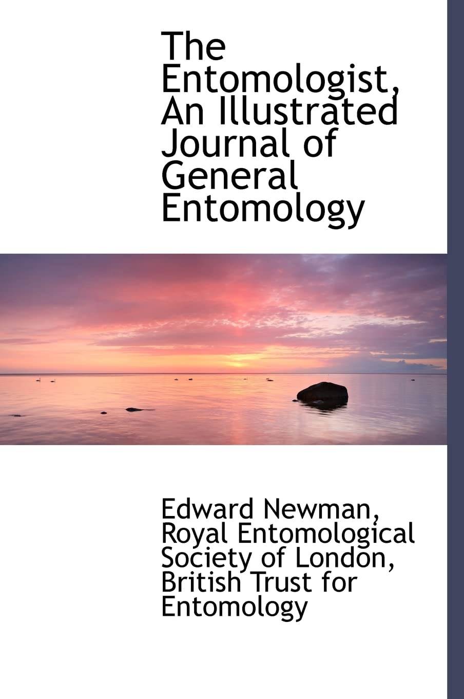 The Entomologist, an Illustrated Journal of General Entomology book