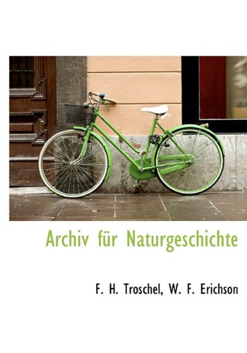 Archiv Fur Naturgeschichte Business & Technology