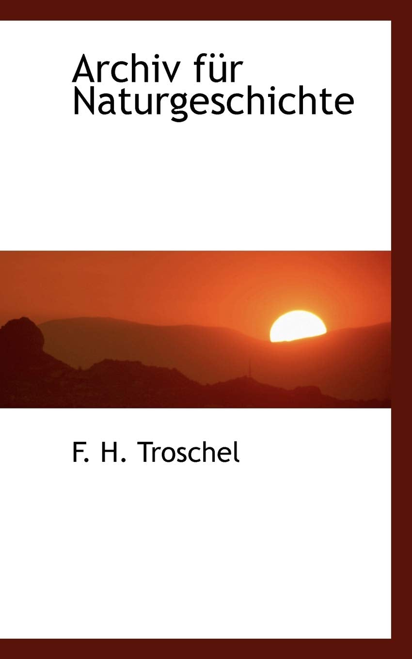 Archiv Fur Naturgeschichte Politics & History