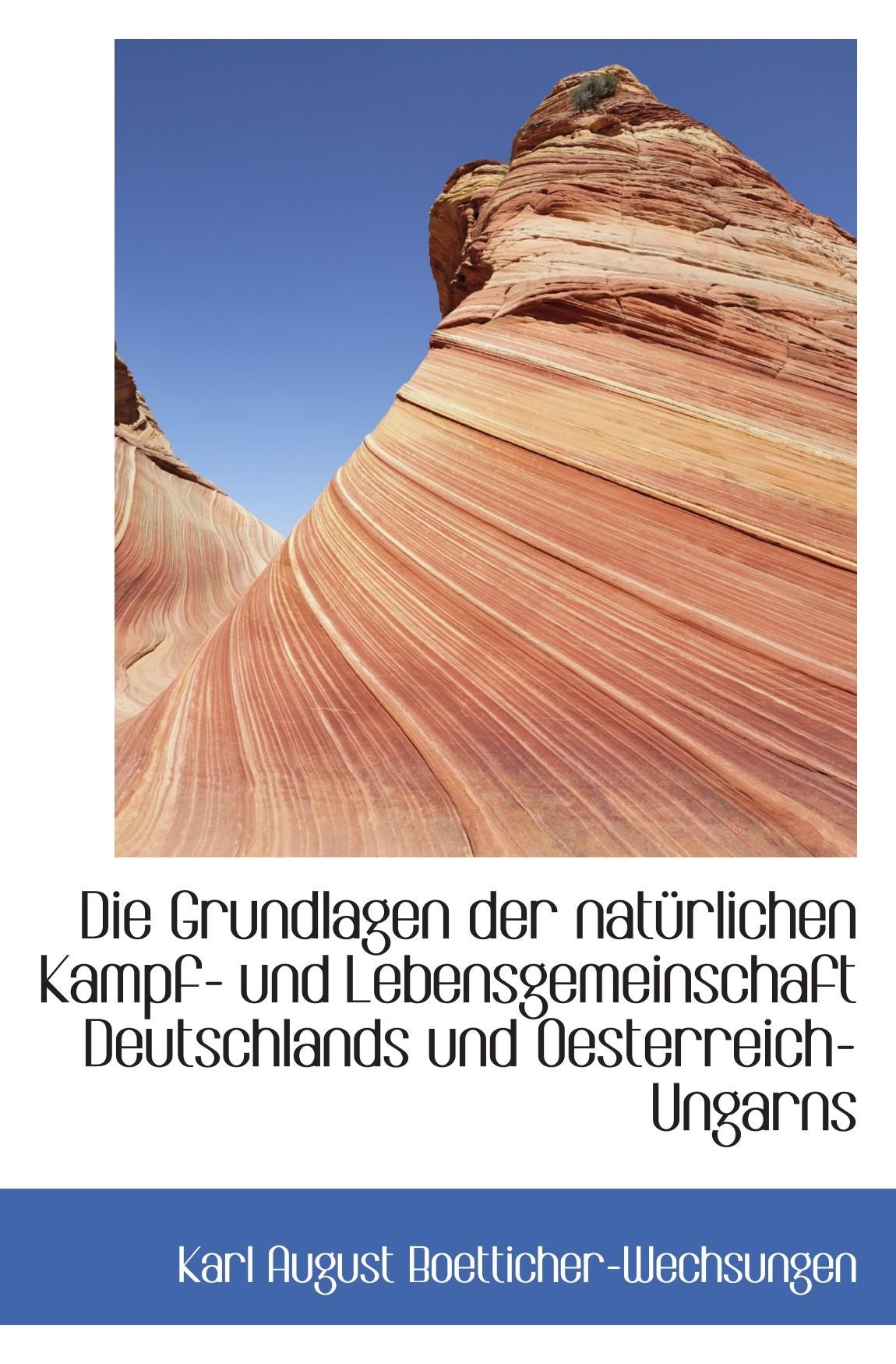 Die Grundlagen der natürlichen Kampf- und Lebensgemeinschaft Deutschlands und Oesterreich-Ungarns Politics & History
