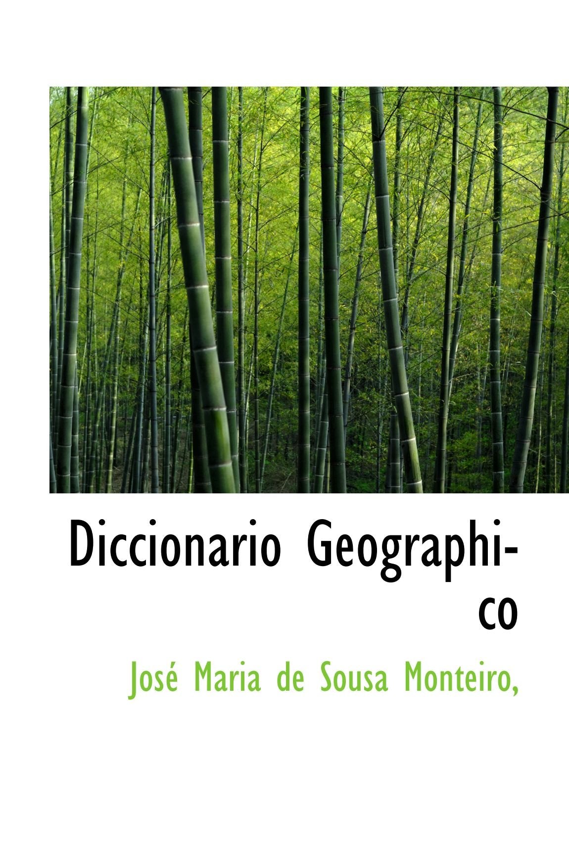 Diccionario Geographico Politics & History