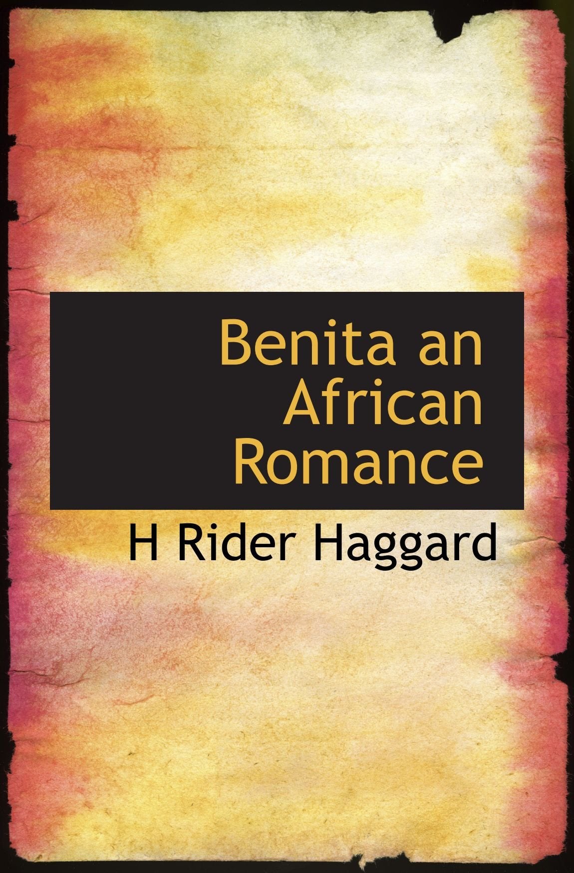 Benita an African Romance Books